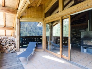 Terrace/patio - Chalet Ulysse - 10 people (Peisey-Nancroix)