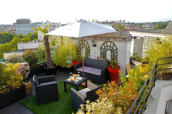 Terrace/patio - LAST FLOOR TERRACE Pte St CLOUD (Boulogne-Billancourt)