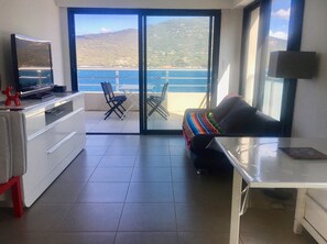 TV - T3 standing on the beach with sea view (Propriano)