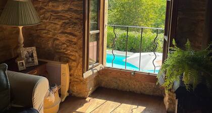 Traditional French house with private pool and gardens.