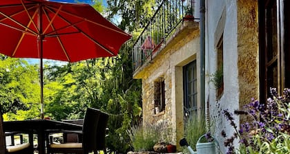 Traditional French house with private pool and gardens.