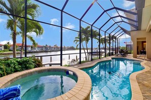 House, Multiple Beds (Stunning home with pool, spa and huge) | Pool | A heated pool - Stunning Home With Pool, spa and Huge Waterview (Marco Island)