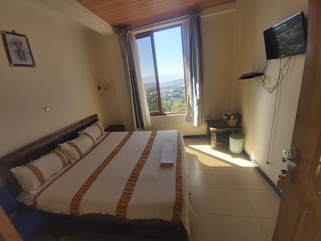 Desk, soundproofing, iron/ironing board, free WiFi