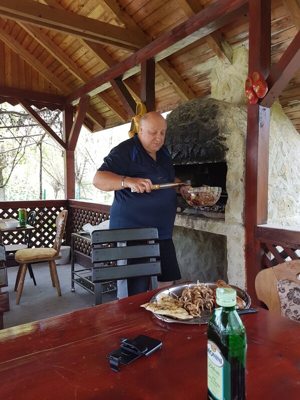 Servei de restauració a l'aire lliure