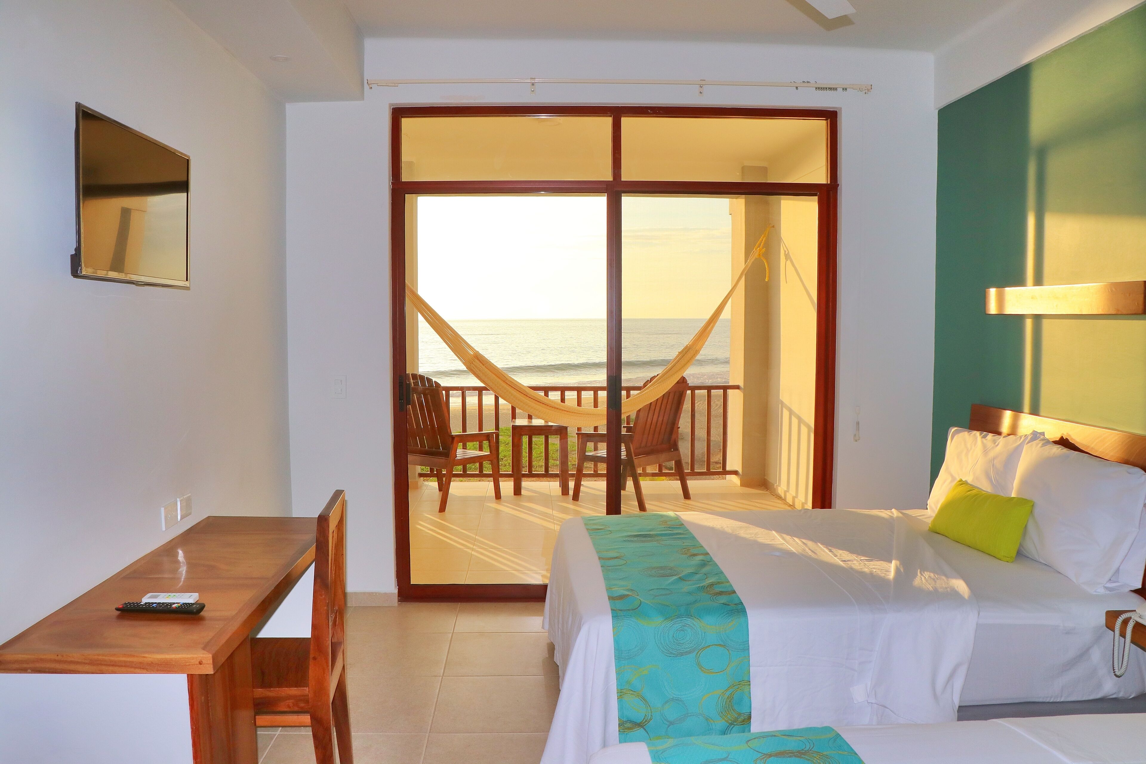 panoramic double room | in-room safe, desk, laptop workspace, free wifi