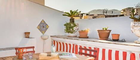 شقة - غرفة نوم واحدة | شرفة/رواق