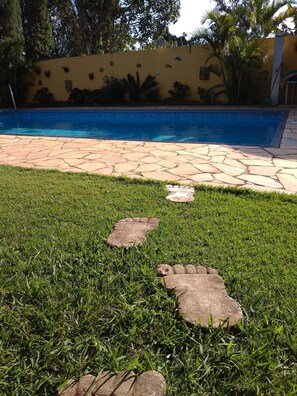 Alberca al aire libre 