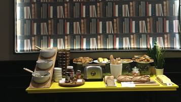 Daily buffet breakfast (EUR 15 per person)