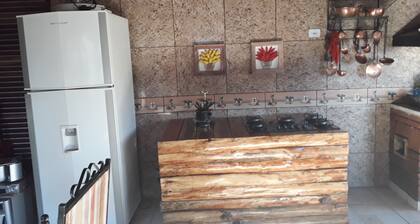 Cabana da Valentina com Espaço Gourmet