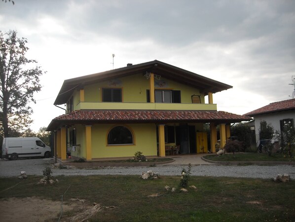 Façade de l’hébergement