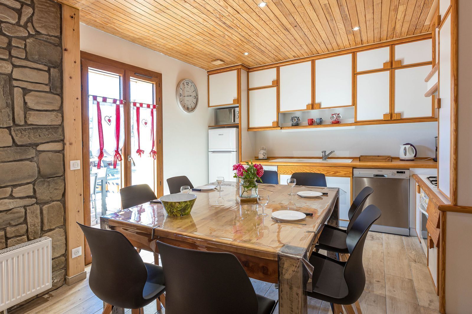 Cottage Confort, salle de bains privée, vue montagne (Gîte Coste Belle) | Restaurant