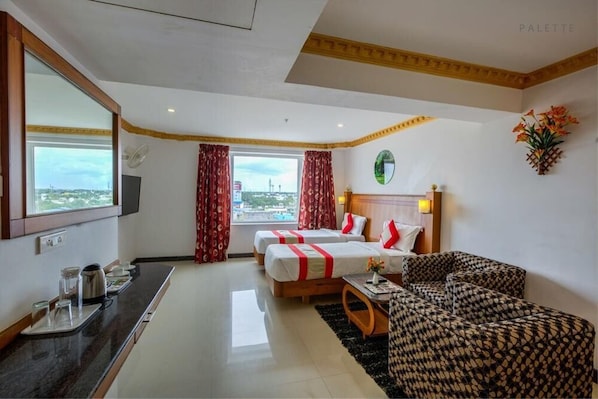 1 bedroom, premium bedding, desk, laptop workspace - KA Hotels (Palayankottai)