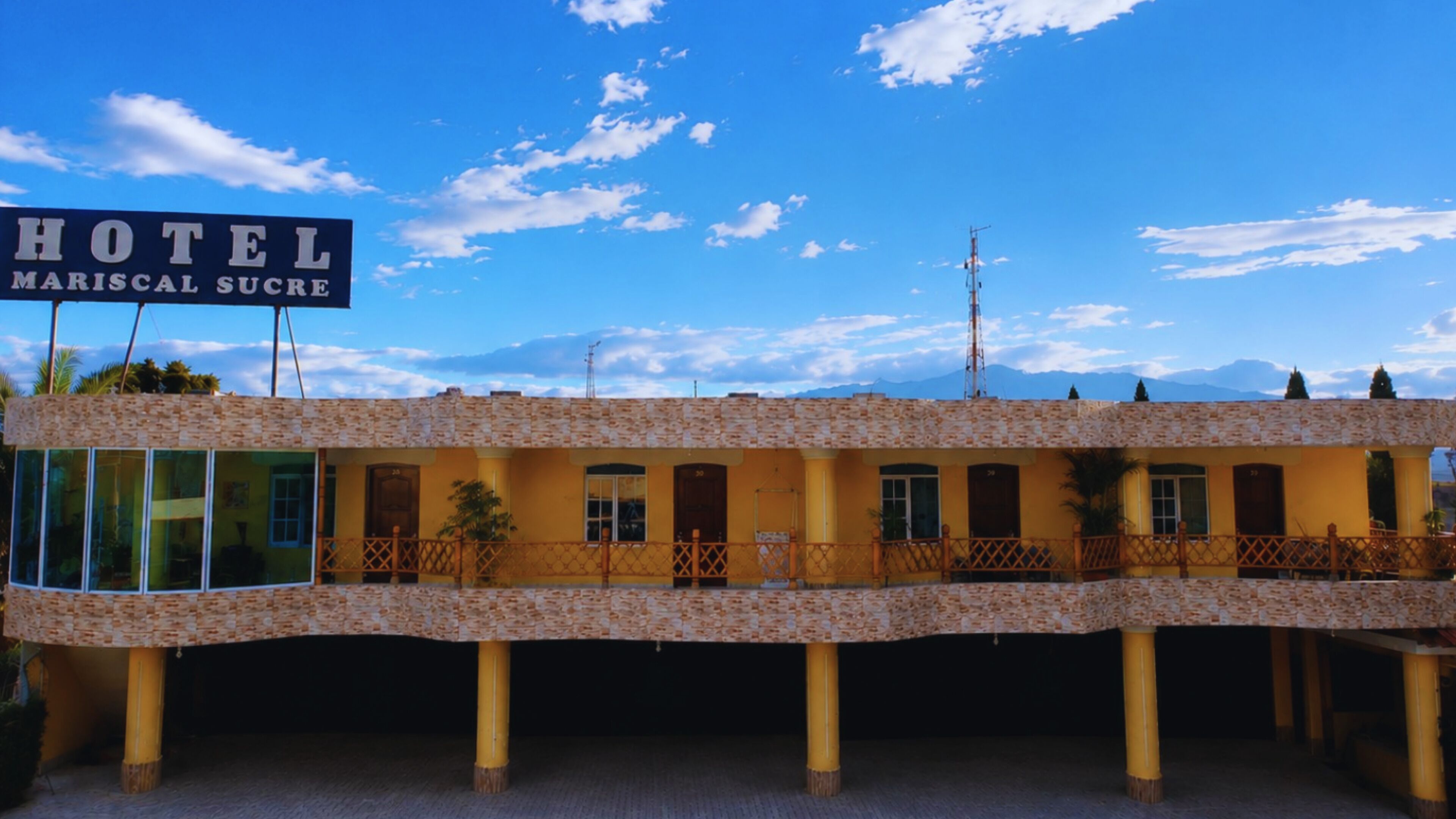 Fachada de la propiedad