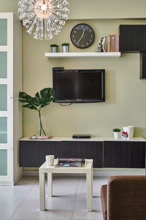 TV - Comfortable and Elegant Apartment in Santo Domingo (Santo Domingo)