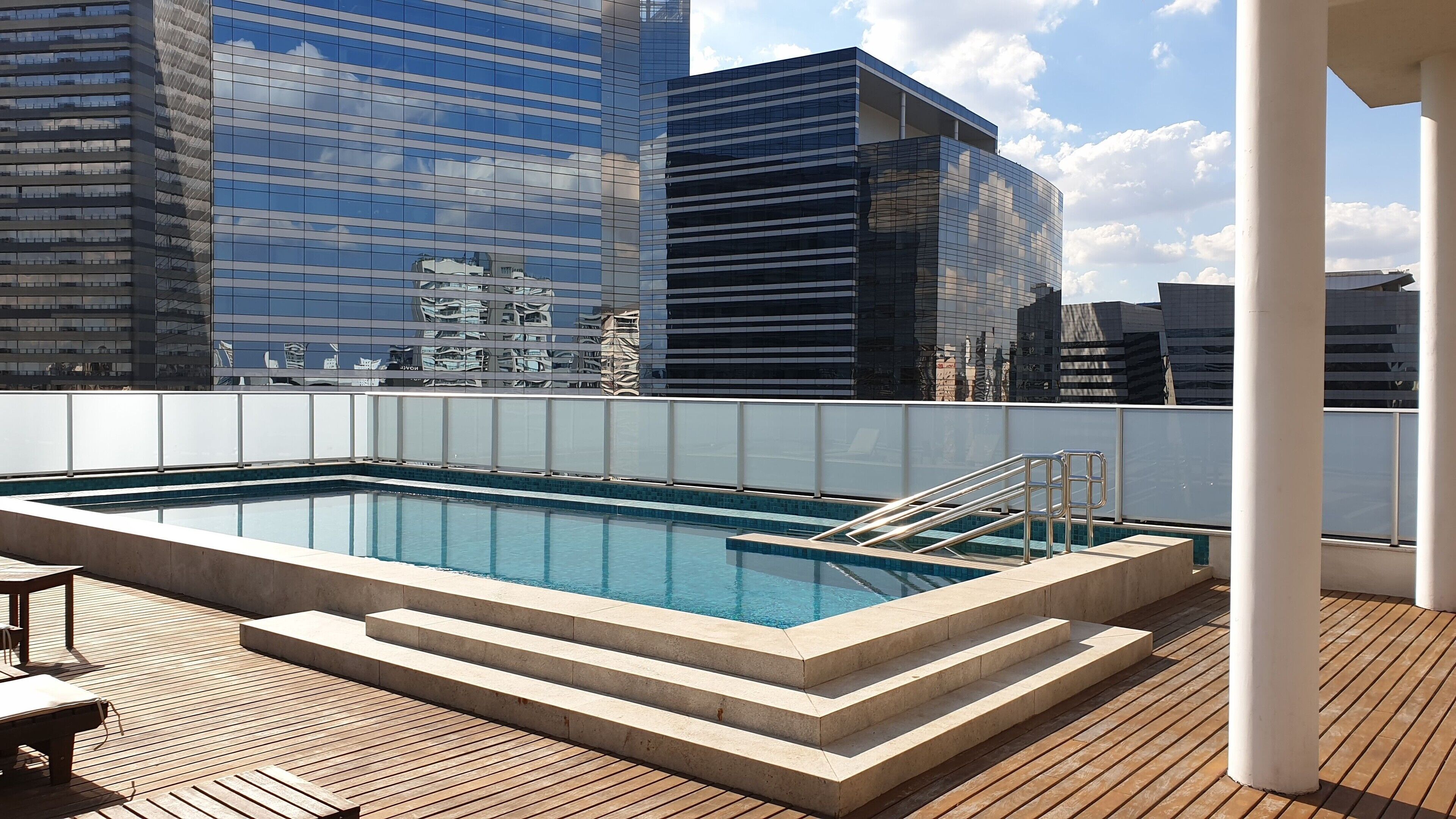 Indoor pool, outdoor pool