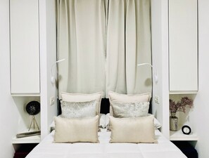 2 soverom, strykejern/-brett, wi-fi og sengetøy