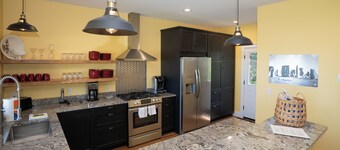 Lake Michigan Waterview Family Retreat - Steps to Beach & Downtown Charlevoix