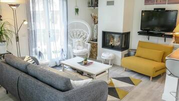 Televisie en een dvd-speler