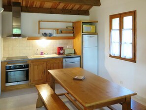 Microwave, oven, dishwasher, freezer
