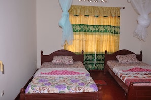 Iron/ironing board, free WiFi, bed sheets