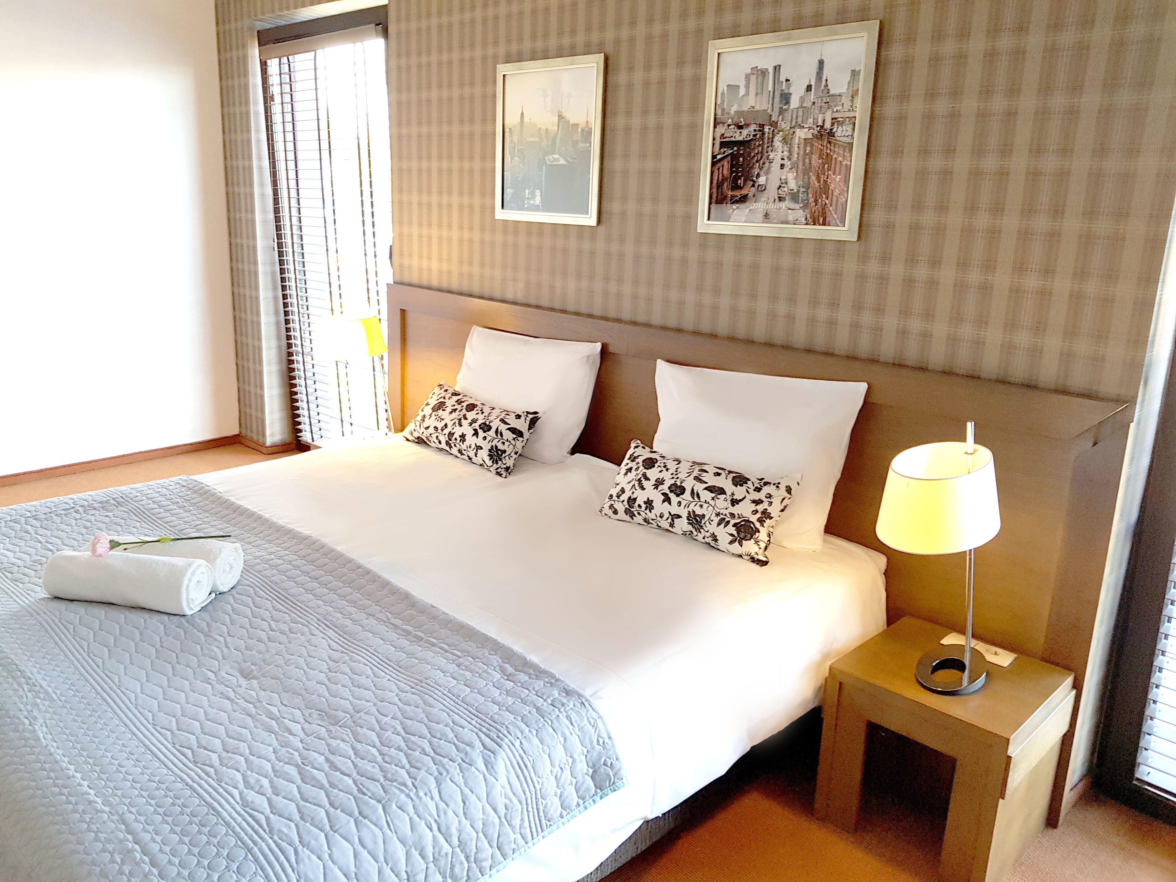 Desk, laptop workspace, iron/ironing board, free WiFi