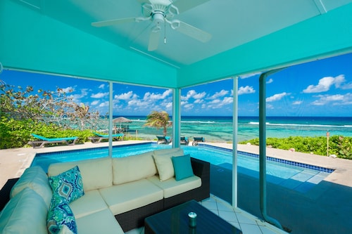 Calypso Blue  Luxury 6BR Oceanfront Villa  Private Pool & Reef  Grand Cayman