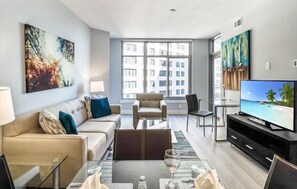 Smart TV - Near Bethesda Station | Balcony & Rooftop Terrace | McCrillis Gardens Nearby | by GLS (Bethesda)