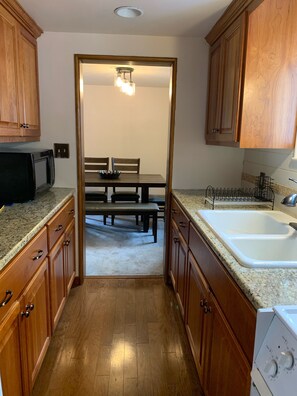 Fridge, microwave, oven, stovetop - Historic home - walk to village center. Original features with modern updates. (Greendale)