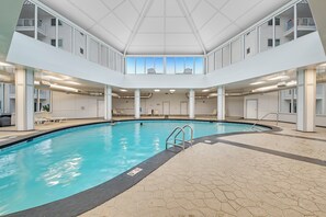 Indoor pool, outdoor pool