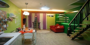 Living area - Iris Pension (Buan)