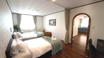 3 chambres, bureau, espace de travail pour ordinateur portable