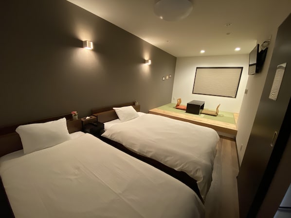 1 bedroom, desk, iron/ironing board, free WiFi - Kyoto Station House (Kyoto)