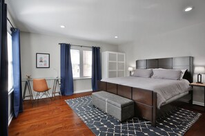 4 bedrooms, iron/ironing board, free WiFi, bed sheets