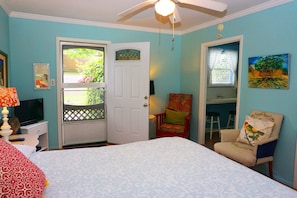 1 bedroom, iron/ironing board, bed sheets