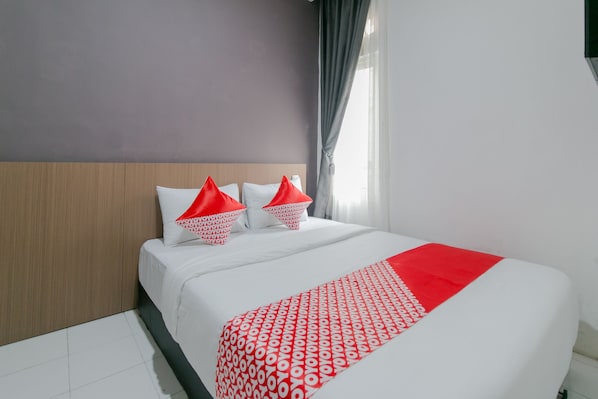 Habitación doble estándar | Escritorio, wifi gratis y ropa de cama