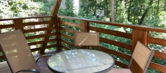 Floating in a forest with mountain views - minutes to downtown, Biltmore & shops