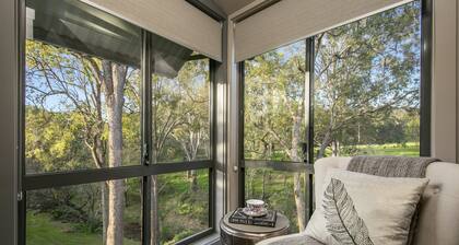 The Edge Villa: villa privada de lujo de 1 dormitorio con spa y chimenea.