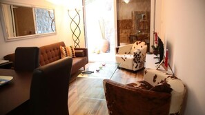 Apartment, 1 Bedroom | Living area | Flat-screen TV - Apartments Bardak (Bar)