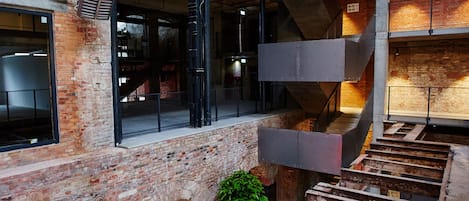 Interior entrance