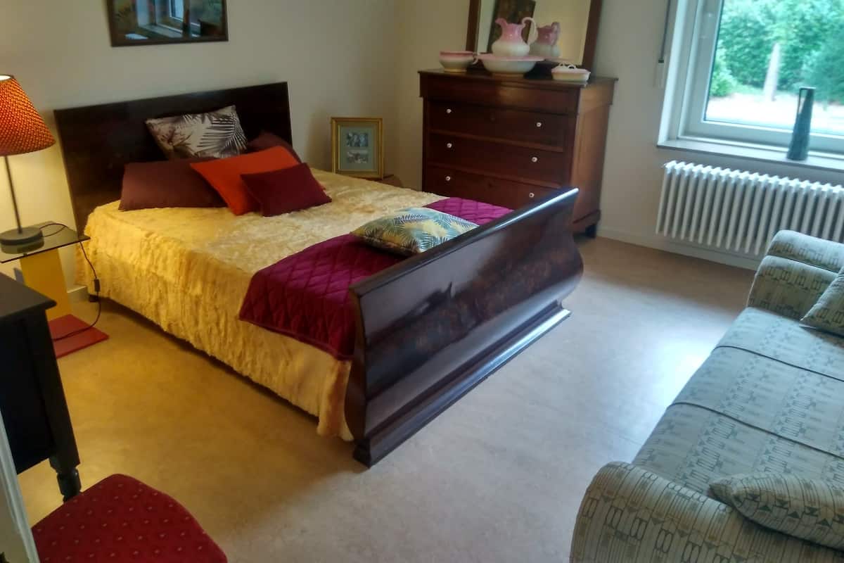Habitación doble (Art Deco) | Ropa de cama de alta calidad y camas con efecto memoria