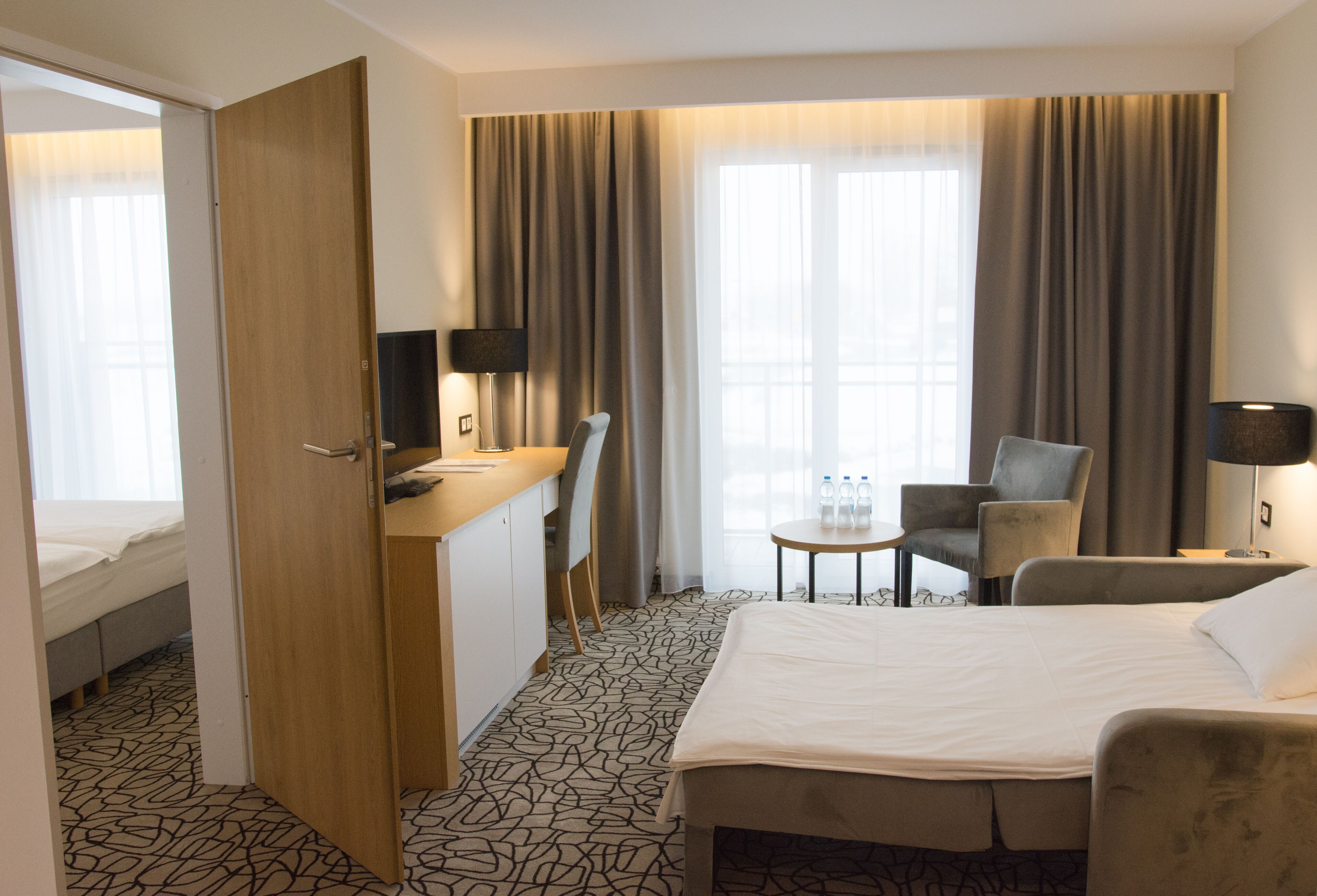 superior room (king) | living area | smart tv