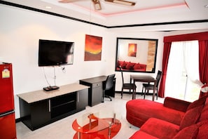 Living room - 4th Floor 1 bed Condo Jomtien (Pattaya)
