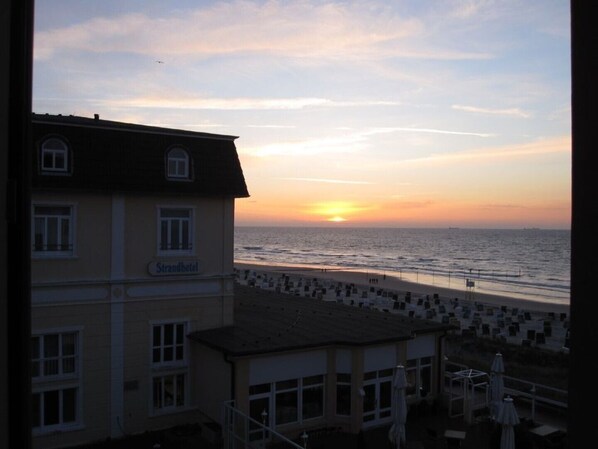 Aan het strand