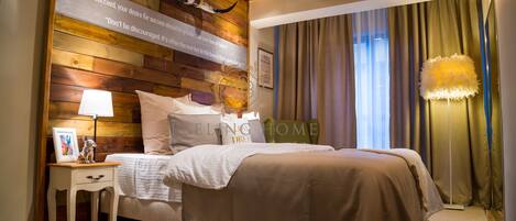 Departamento Deluxe | Cortinas blackout, tabla de planchar con plancha y wifi gratis