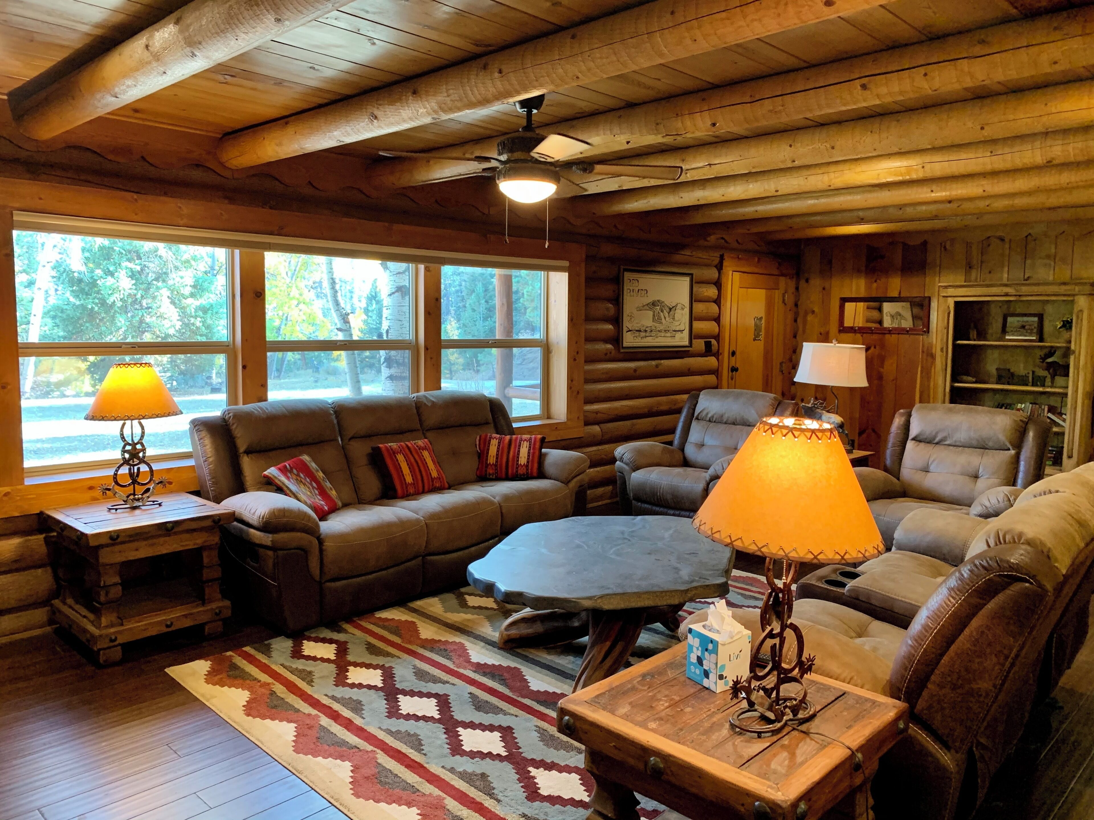 TV, fireplace, DVD player