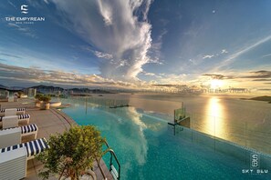 2 outdoor pools, open 7:00 AM to 5:00 PM, pool umbrellas, pool loungers - The Empyrean Nha Trang (Nha Trang)