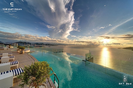 2 outdoor pools, open 7:00 AM to 5:00 PM, pool umbrellas, sun loungers