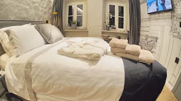 Chambre Double Deluxe (2) | 1 chambre, literie de qualité supérieure, matelas mémoire de forme