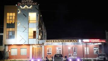 Front of property – evening/night