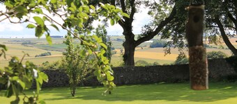3 bedroom cottage, with far reaching views of the garden and open countryside.